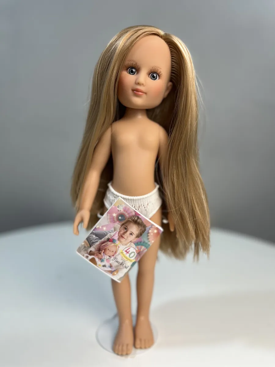 Кукла Leslie, 34 см, без одежды