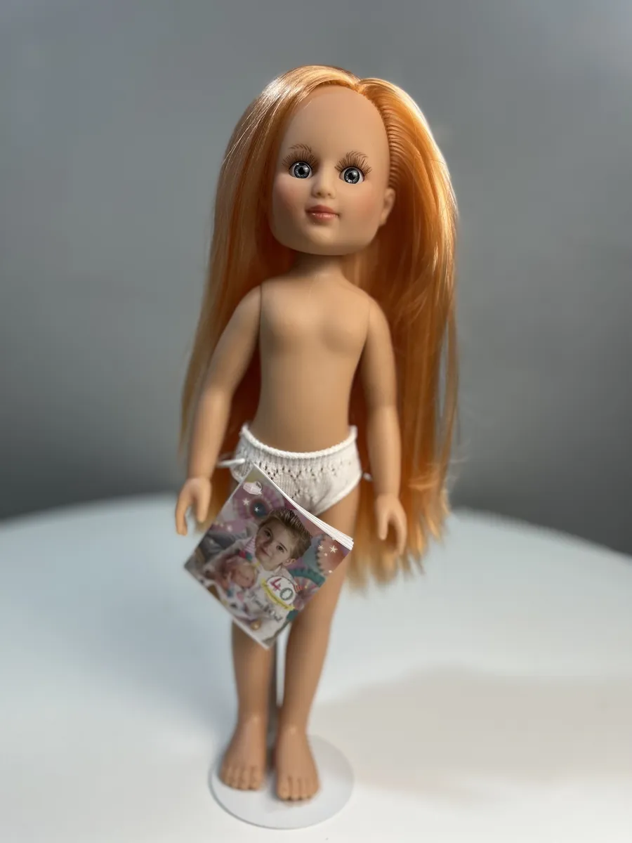 Кукла Leslie, 34 см, без одежды