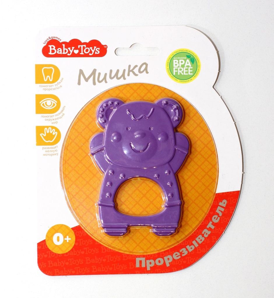 Прорезыватель для малышей "Мишка"