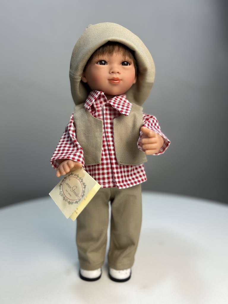 Кукла Марко, шатен, 34 см, арт. 22303K49