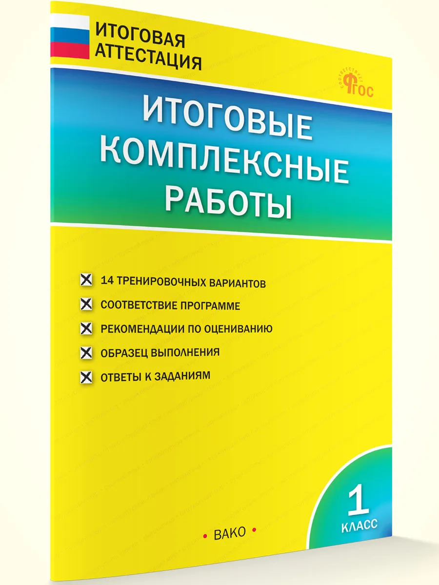 ИА Итоговые комплексные работы 1 кл. 