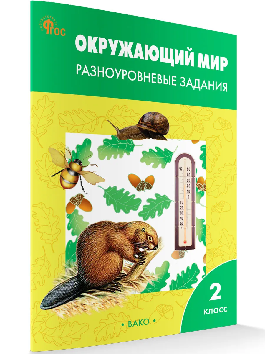 РТ Окружающий мир 2 кл.  Разноуровневые задания к УМК Плешакова. 