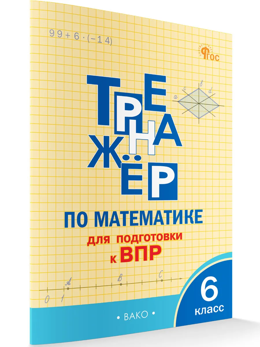 ТР Тренажёр по математике для подготовки к ВПР 6 кл.