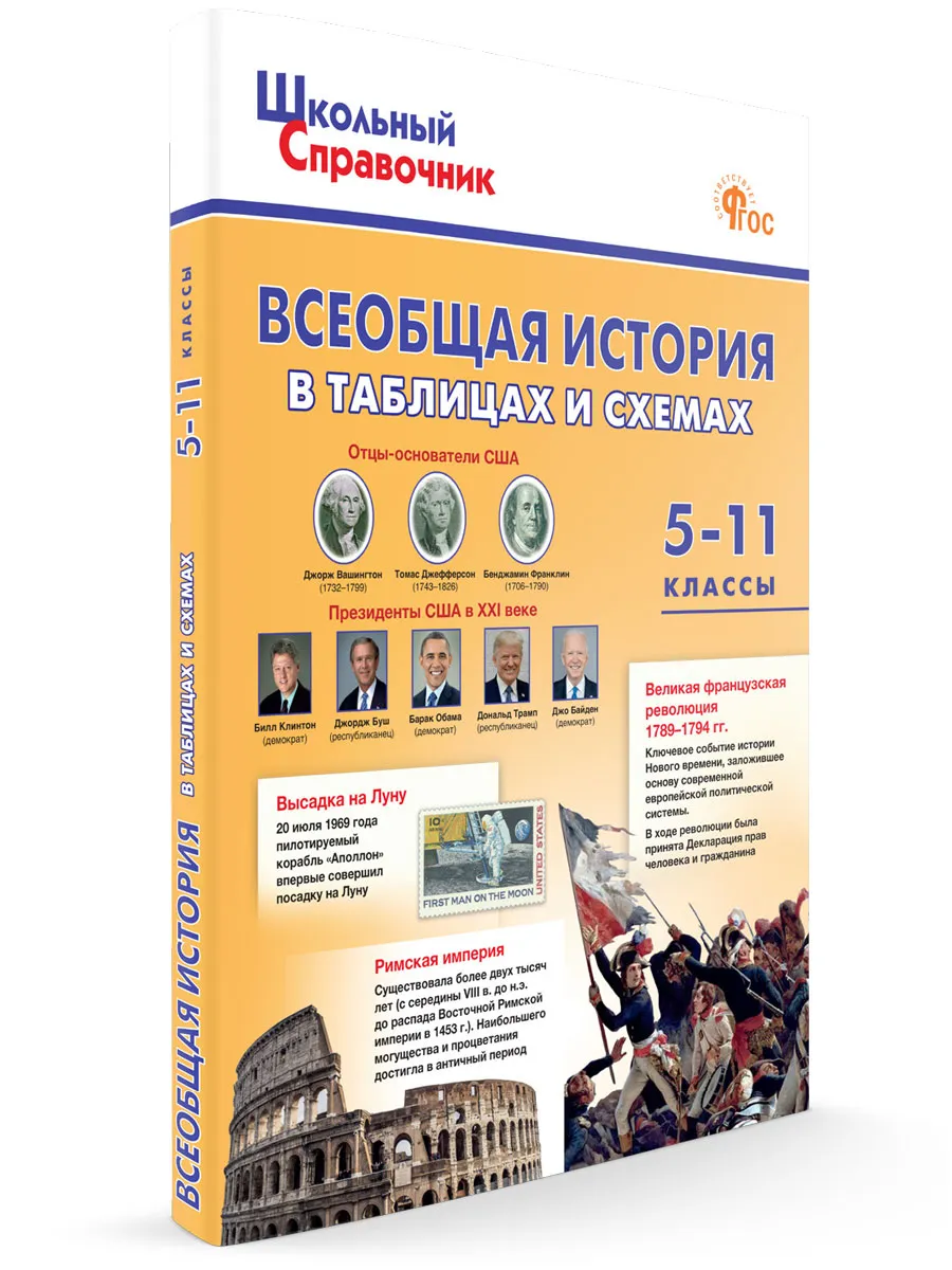 ШСп Всеобщая история в таблицах и схемах. 5–11 кл. 