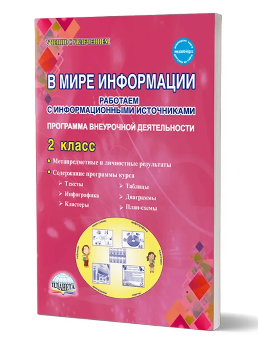 В мире информации. 2 кл. Работаем с информационными источниками. Метод.