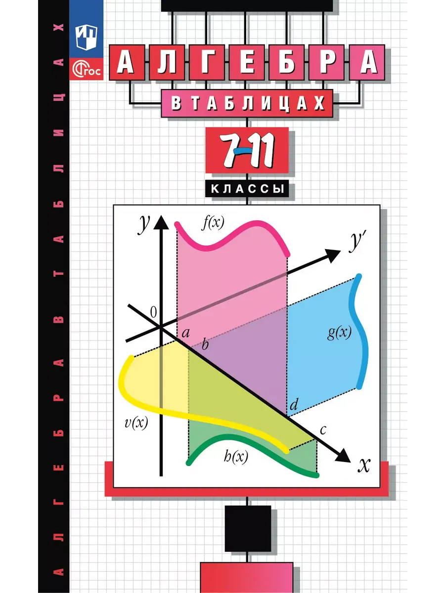 Алгебра в таблицах. 7-11 кл. Справ. пособие (Звавич). 2023