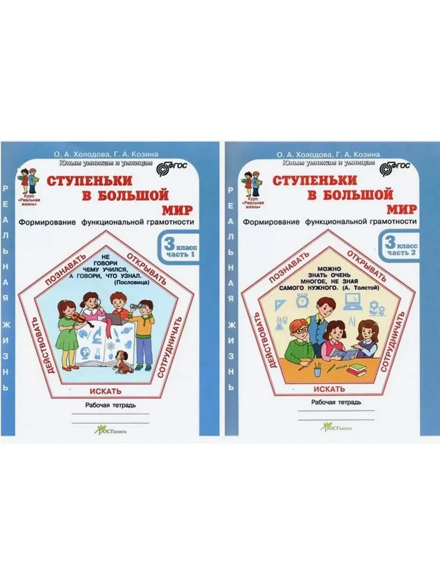 Ступеньки в большой мир. 3 кл. Методическое пособие. Формирование функциональной грамотности