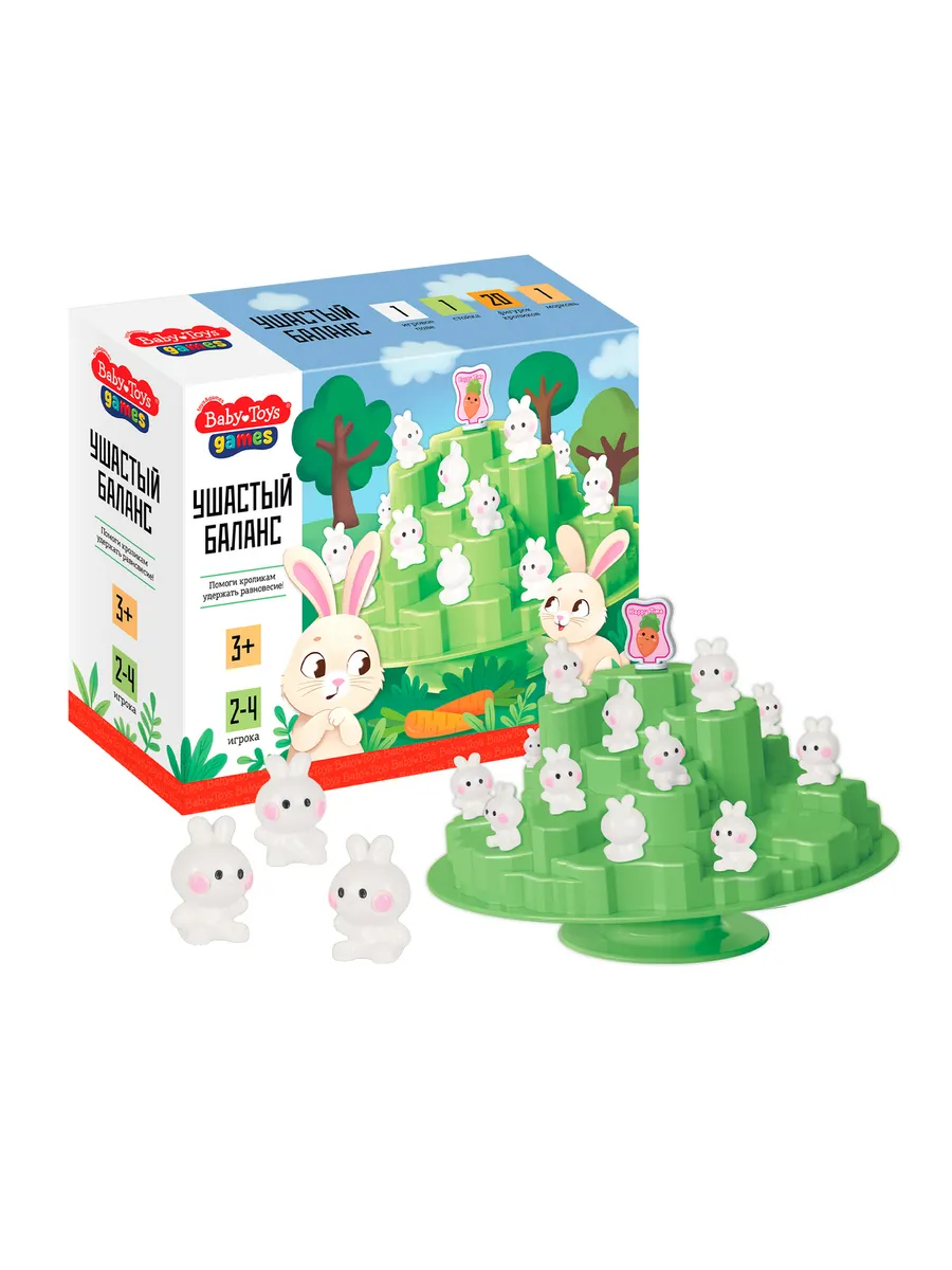 Игра настольная "Ушастый баланс" Baby Toys games