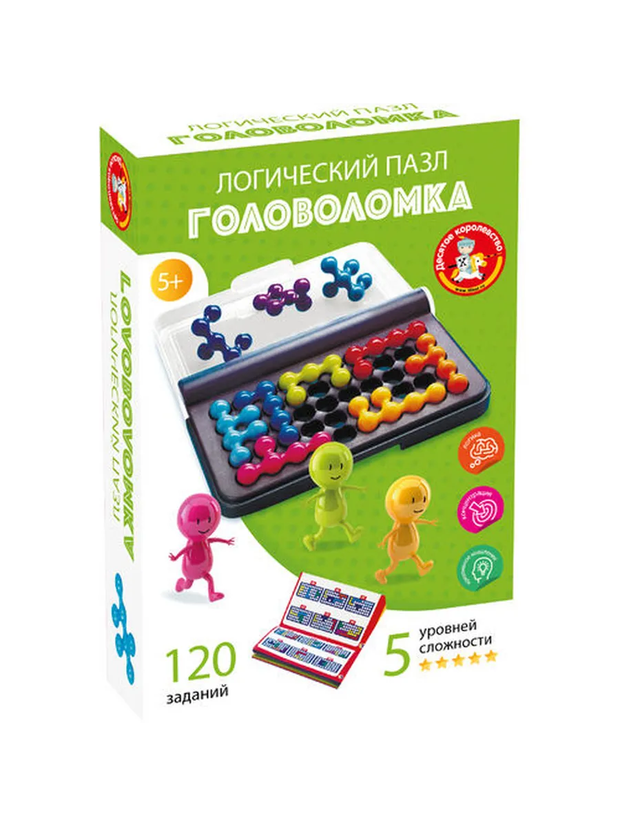 Игра головоломка "Логический пазл" 10 эл Учись играя