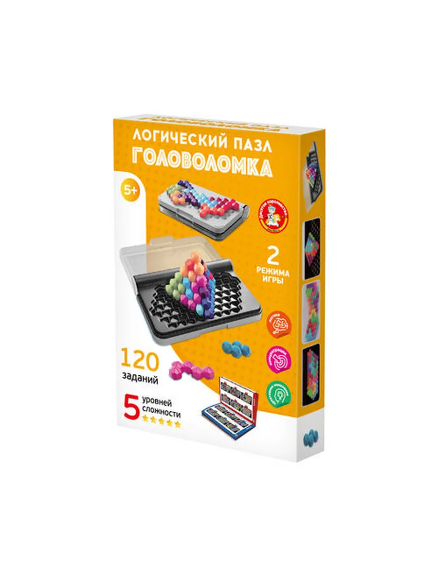 Игра головоломка "Логический пазл" 3D Учись играя