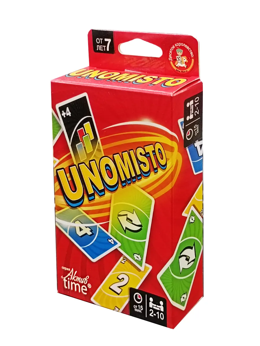 Игра настольная "UnoMisto" Актив time