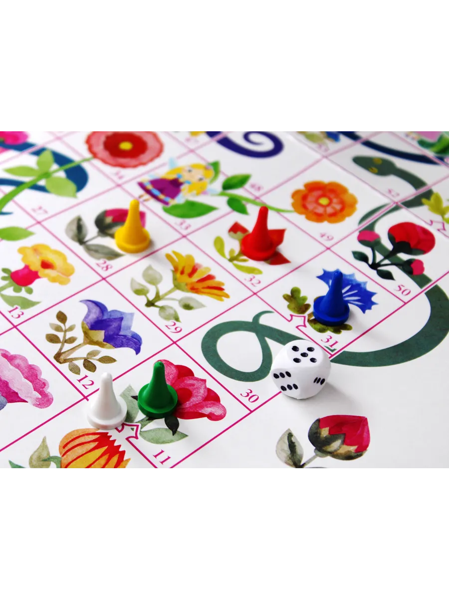 Игра-ходилка настольная "Фейки и змейки" (европодвес)