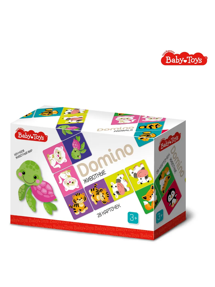 Домино "Животные" Baby Toys