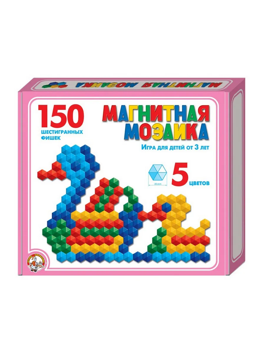 Мозаика магнитная шестигранная d20/150 эл