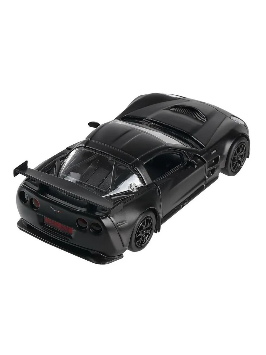 Машина металлическая RMZ City серия 1:32 Chevrolet Corvette C6.R,инерционная, серый матовый цвет,