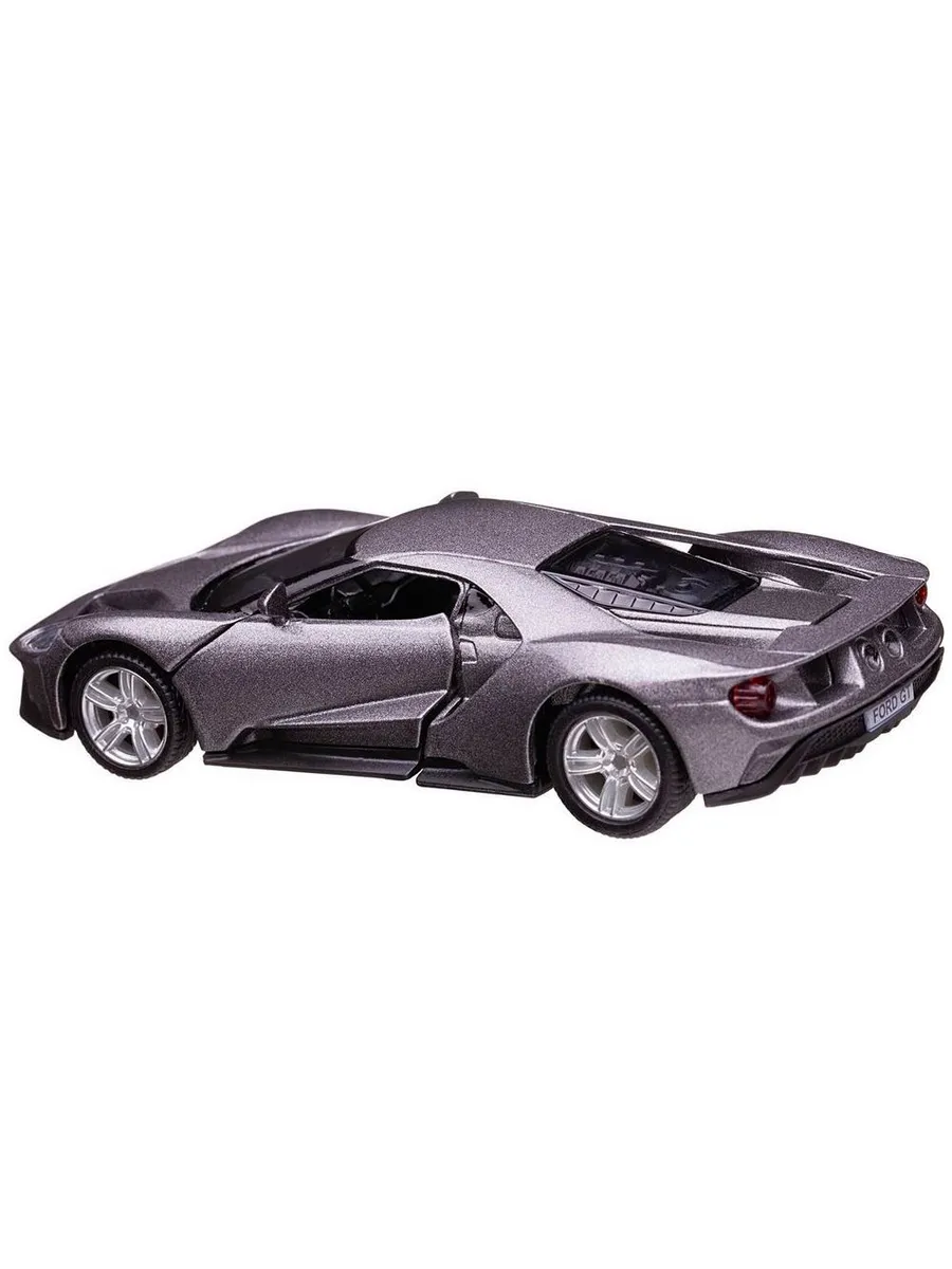 Машина металлическая RMZ City серия 1:32 Ford GT 2019, инерционная, цвет серый