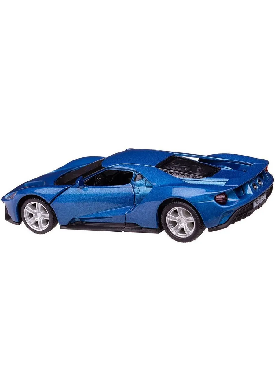 Машина металлическая RMZ City серия 1:32 Ford GT 2019, инерционная, цвет синий