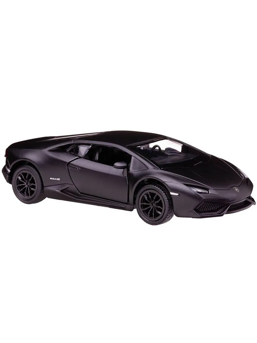 Машина металлическая RMZ City серия 1:32 Lamborghini Hurac?n LP610-4 инерционная, цвет матовый черный
