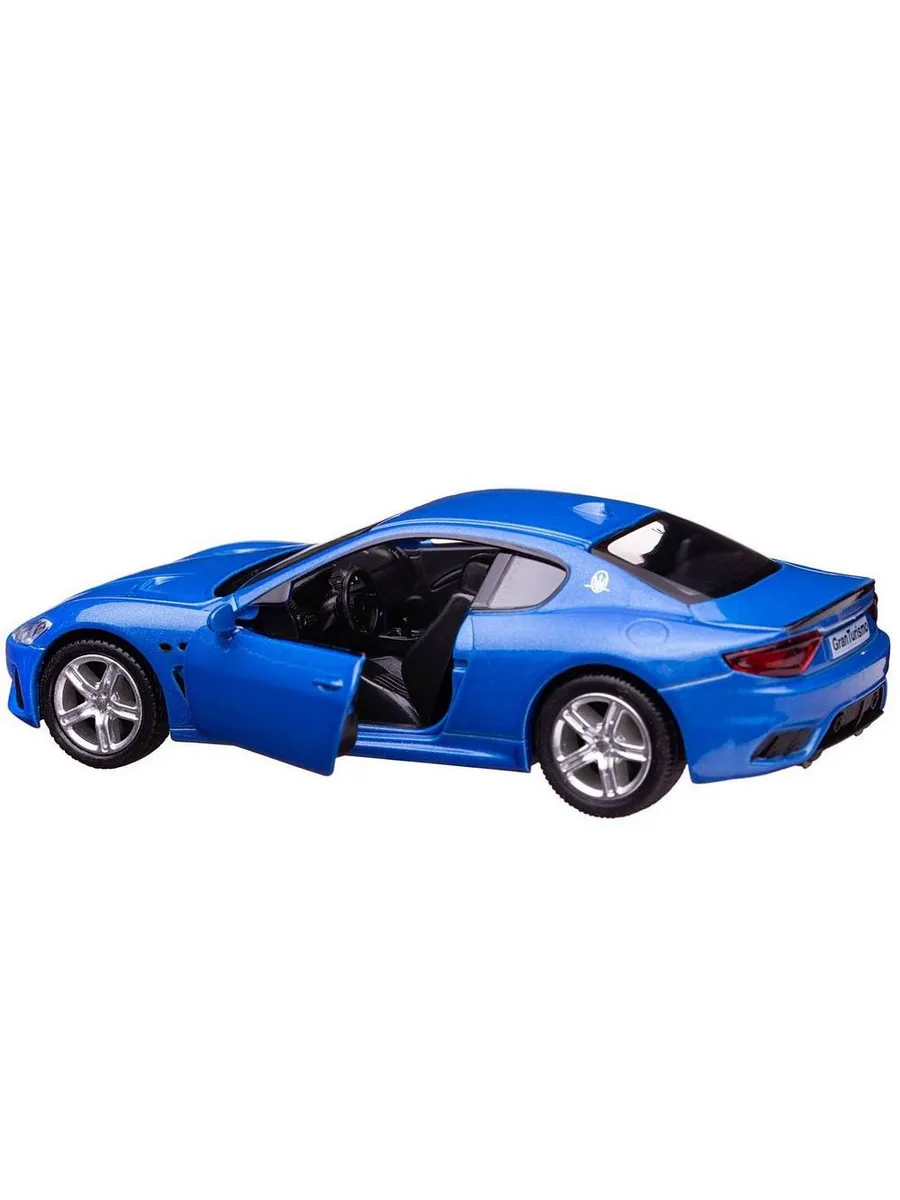 Машина металлическая RMZ City серия 1:32 Maserati GranTurismo MC 2018, инерционная, цвет синий