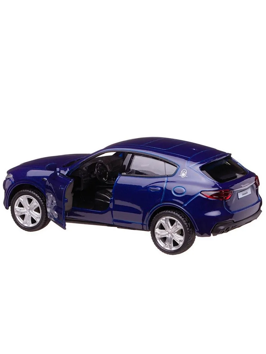 Машина металлическая RMZ City серия 1:32 Maserati Levante GTS 2019, инерционная, цвет синий.