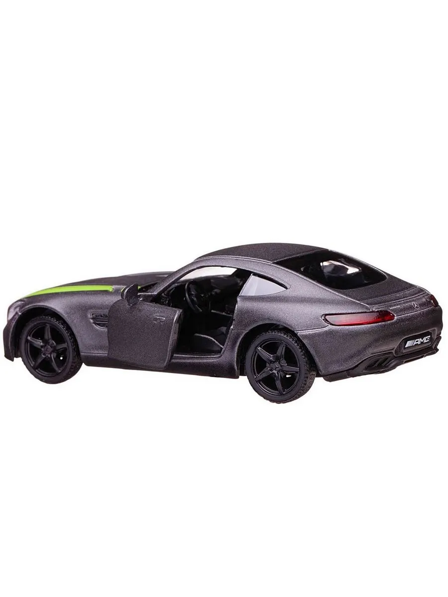 Машина металлическая RMZ City серия 1:32 Mercedes-Benz GT S AMG 2018, инерционная, цвет серый матовый
