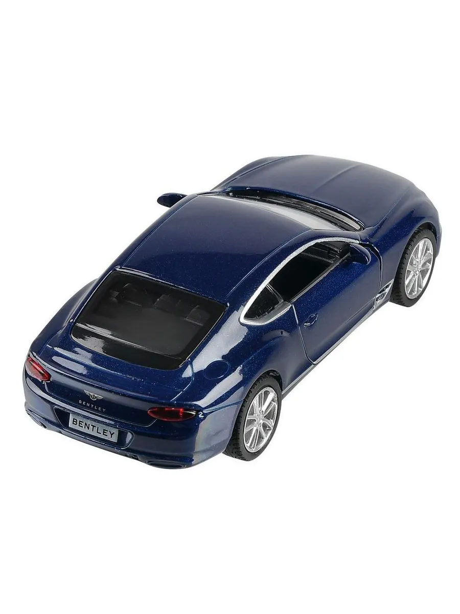 Машина металлическая RMZ City серия 1:32 The Bentley Continental GT 2018, инерционная, цвет синий