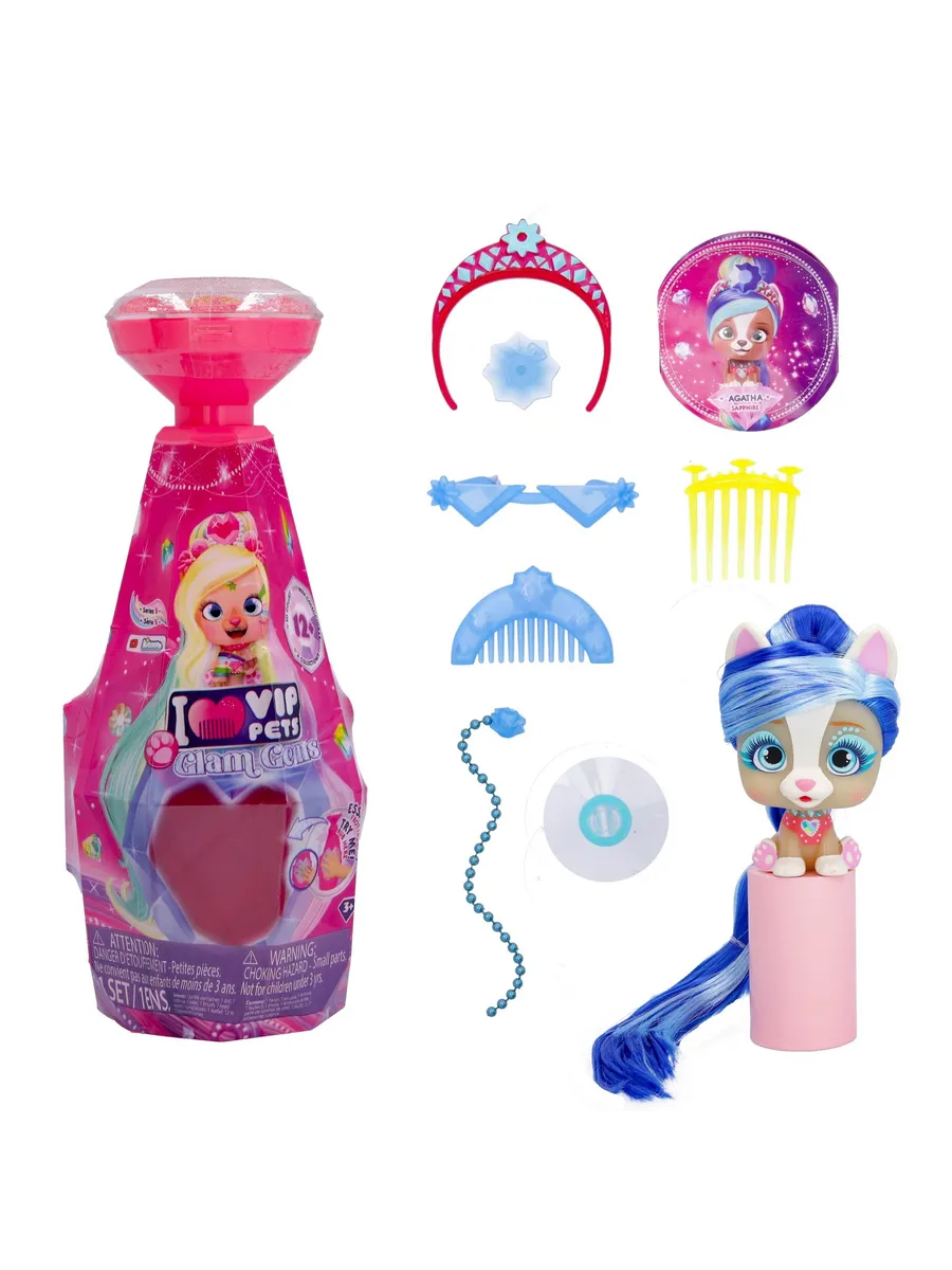 VIP Pets GLAM GEMS Модные щенки Agatha