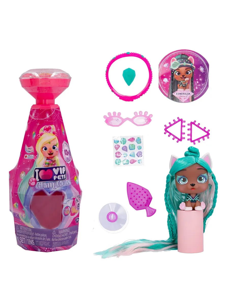 VIP Pets GLAM GEMS Модные щенки Esmeralda