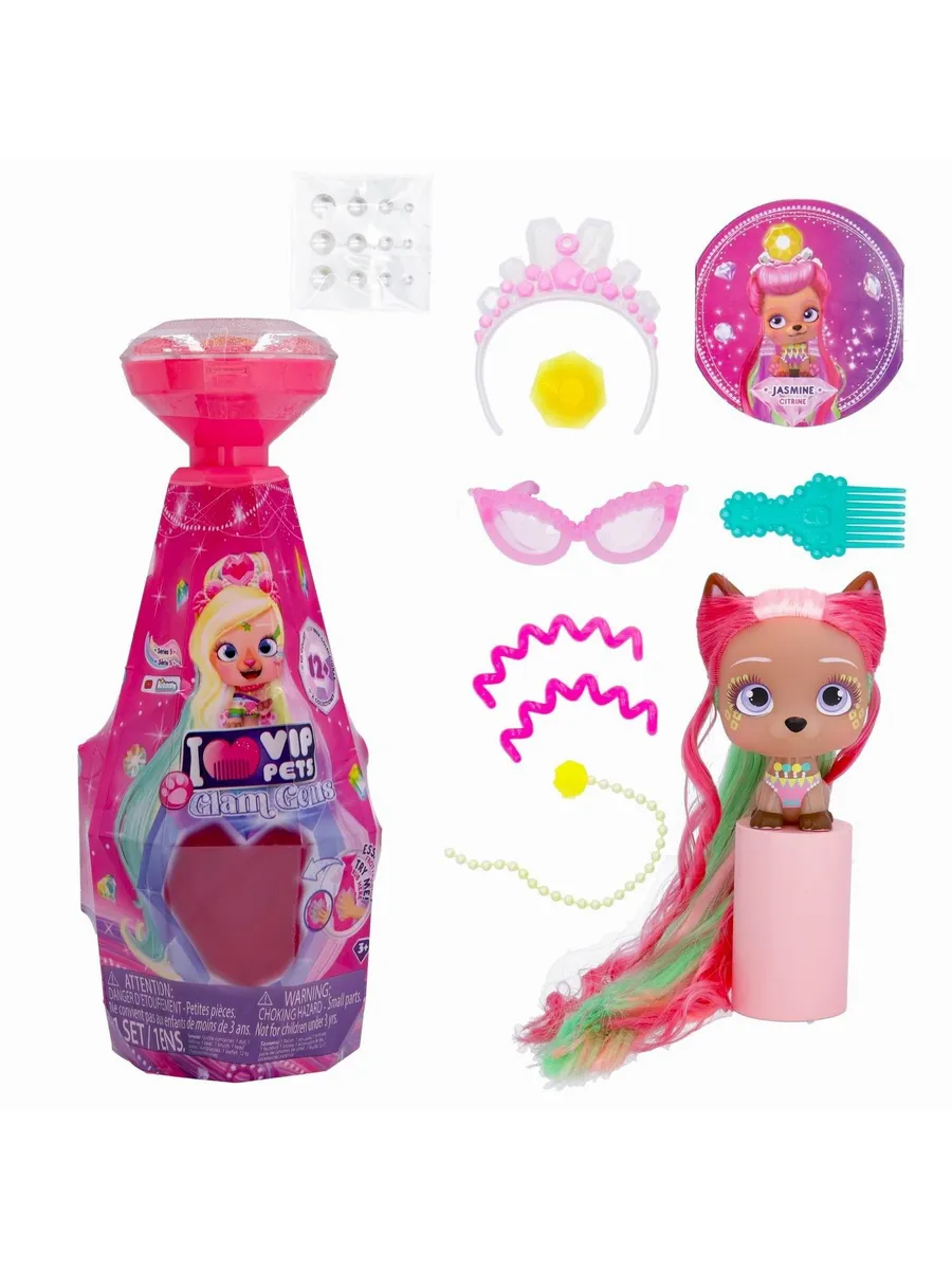 VIP Pets GLAM GEMS Модные щенки Jasmine