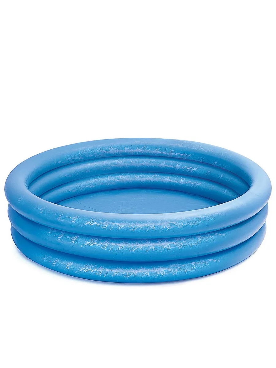 Бассейн надувной детский INTEX "Crystal Blue Pool" 168х41см. (от 3-х лет)