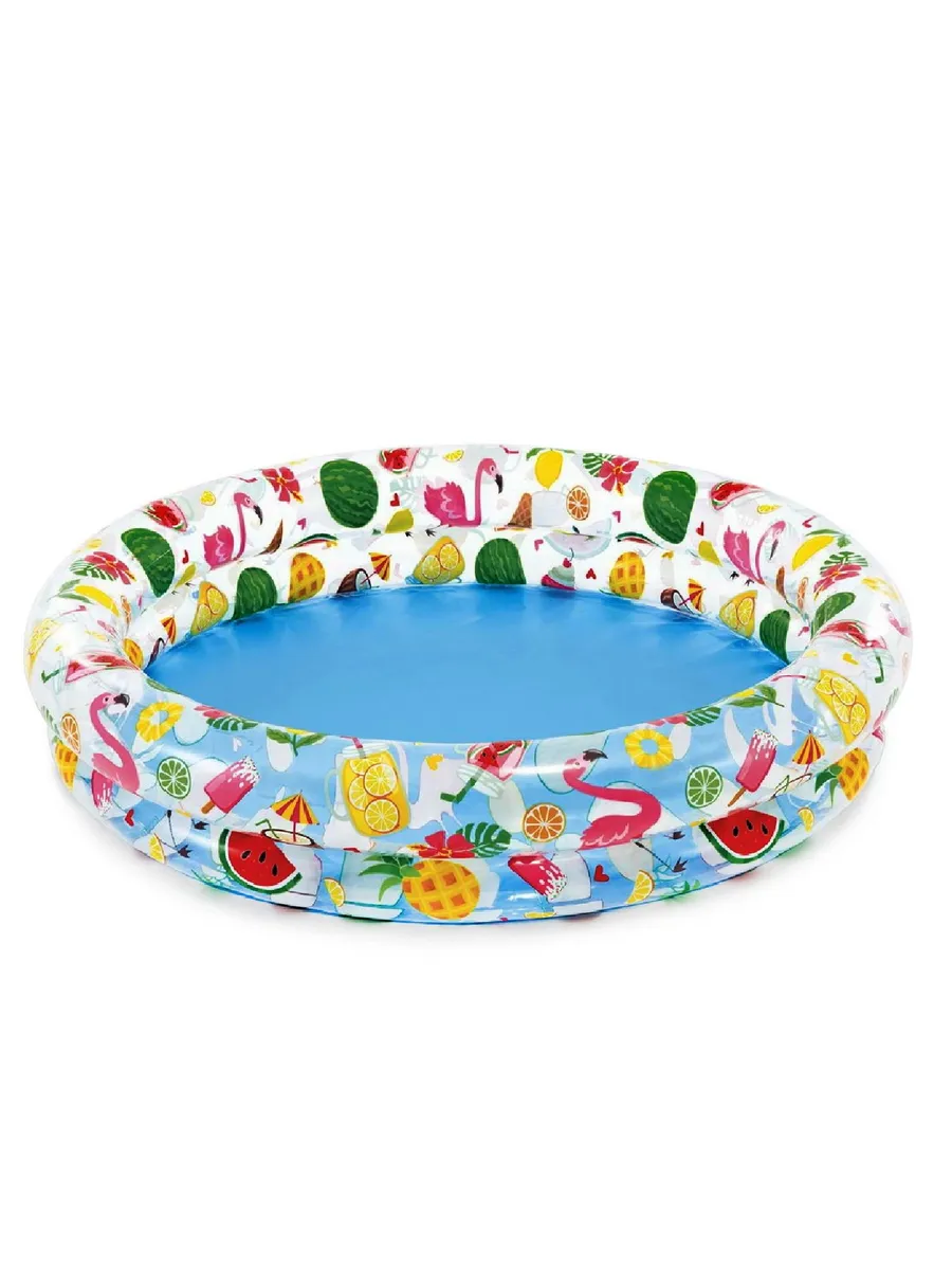 Бассейн надувной детский INTEX "Just So Fruity Pool" (Фрукты), от 2-х лет, 122х25 см