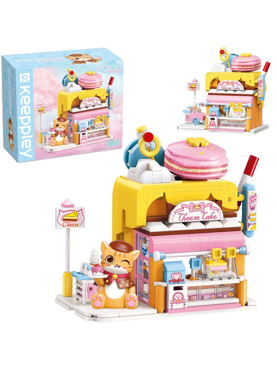Конструктор Keeppley серия Lovely Street Кондитерская, 364 детали