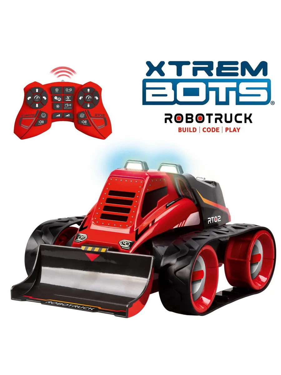 Смарт машина-конструктор STEM "Xtrem Bots": Robotruck"