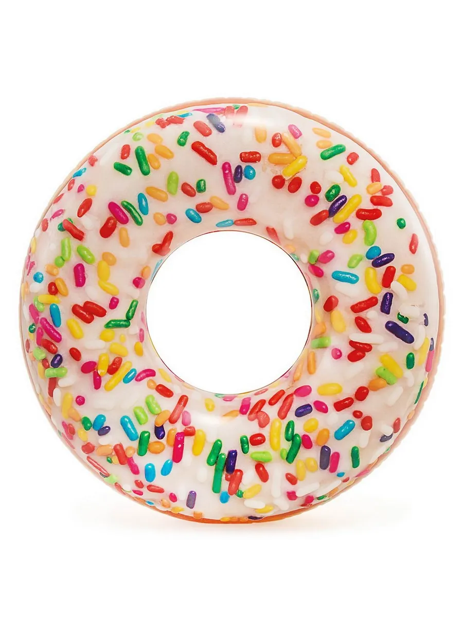 Круг надувной INTEX "Sprinkle Donut Tube" (Пончик с посыпкой), от 9 лет, 99х25см