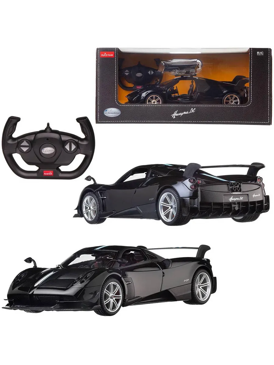 Машина р/у 1:14 Pagani Huayra BC Цвет Черный