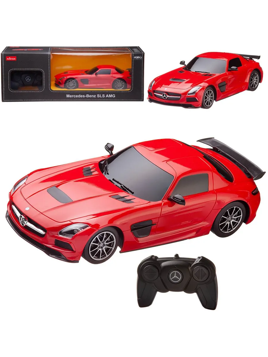 Машина р/у 1:18 Mercedes-Benz SLS AMG Цвет Красный