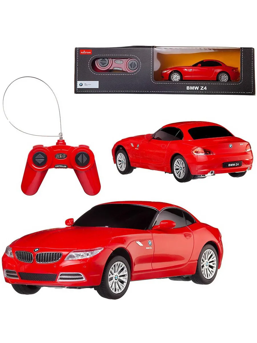 Машина р/у 1:24 BMW Z4 цвет красный, 2,4G, 18.0*8.5*5.5 см