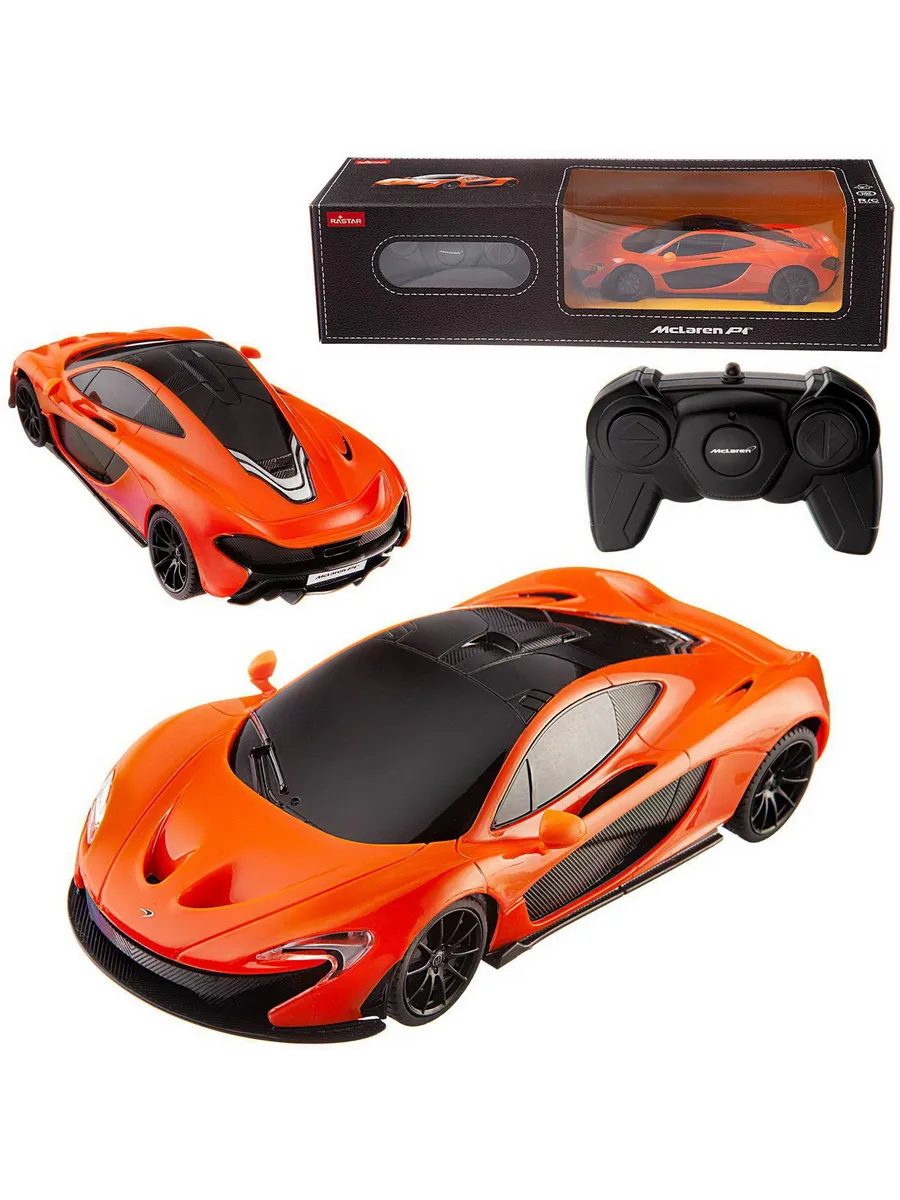 Машина р/у 1:24 McLaren P1, цвет оранжевый 2.4G