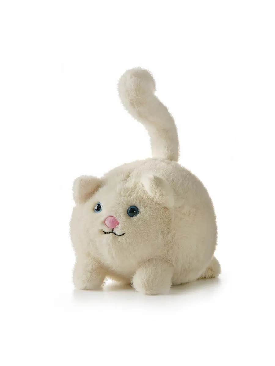Кошка белая Ундина, 18см