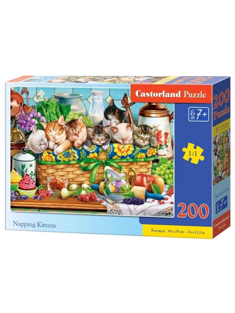 Пазл CastorLand Premium 200 деталей Тихий час