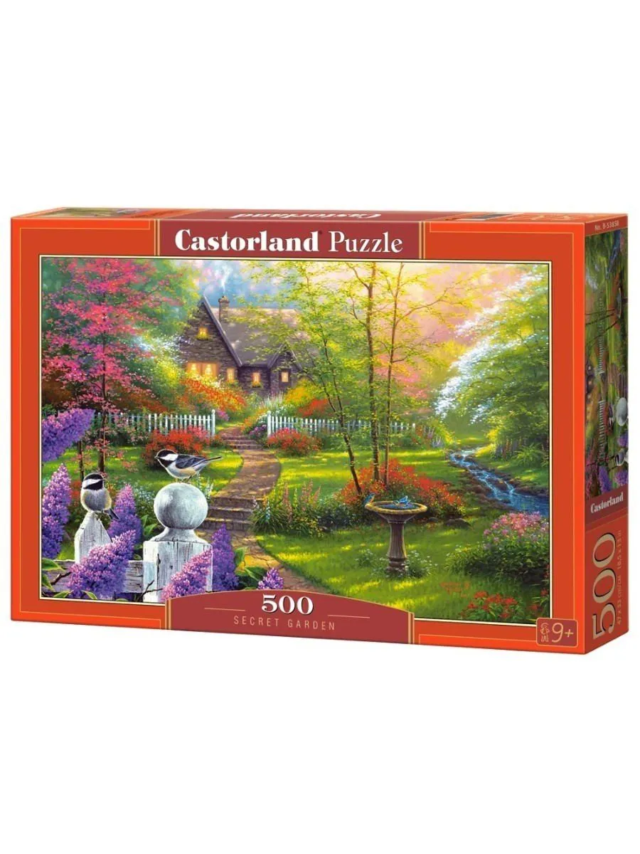 Пазл CastorLand 500 деталей Таинственный сад