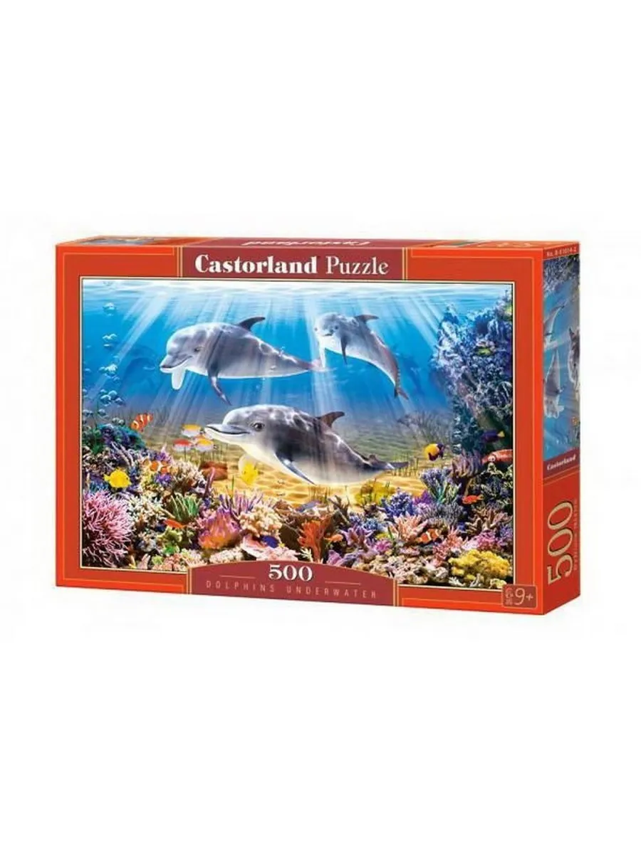 Пазл CastorLand 500 деталей Дельфины