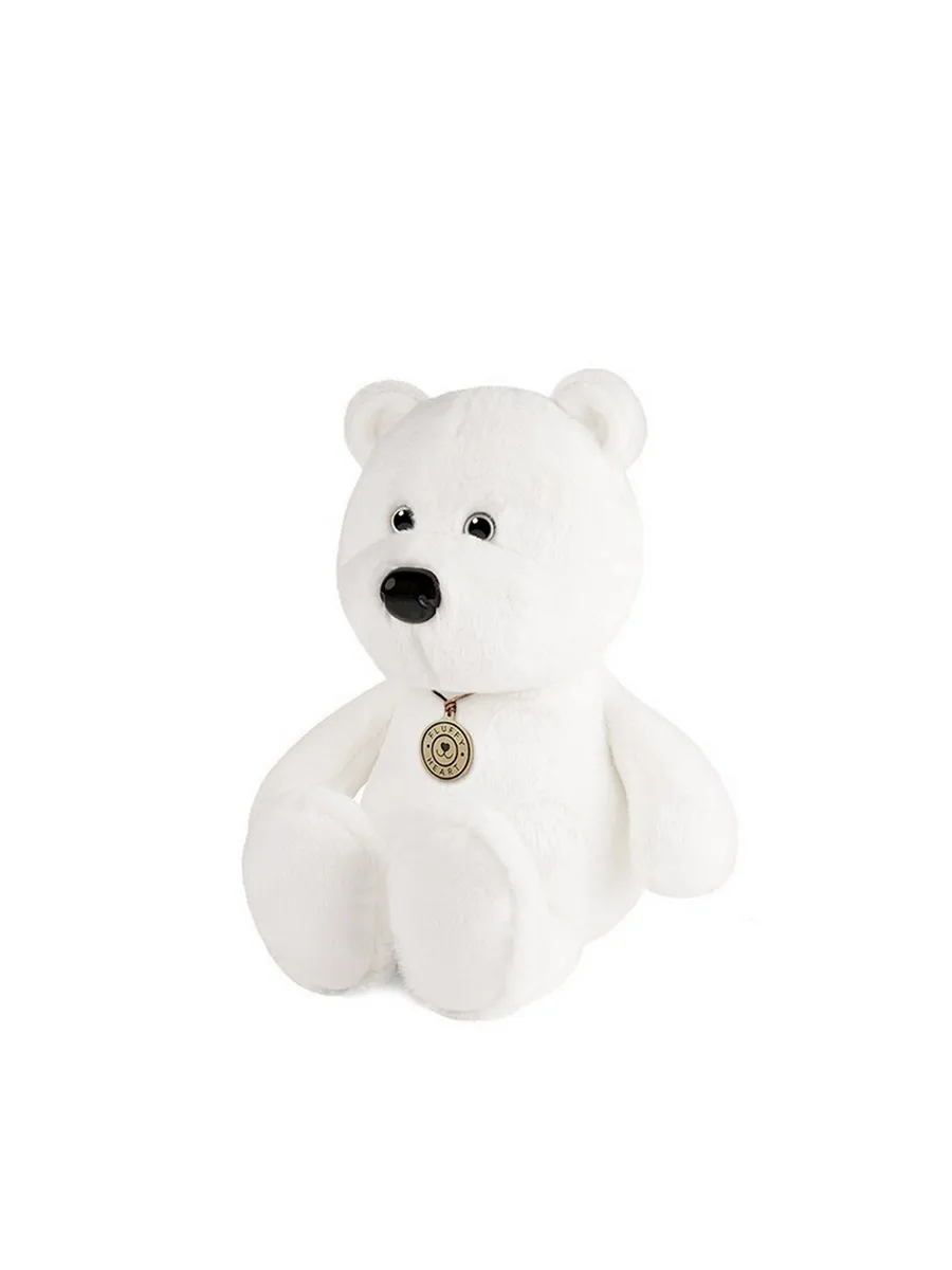 Fluffy Heart Мишка полярный, 25 см