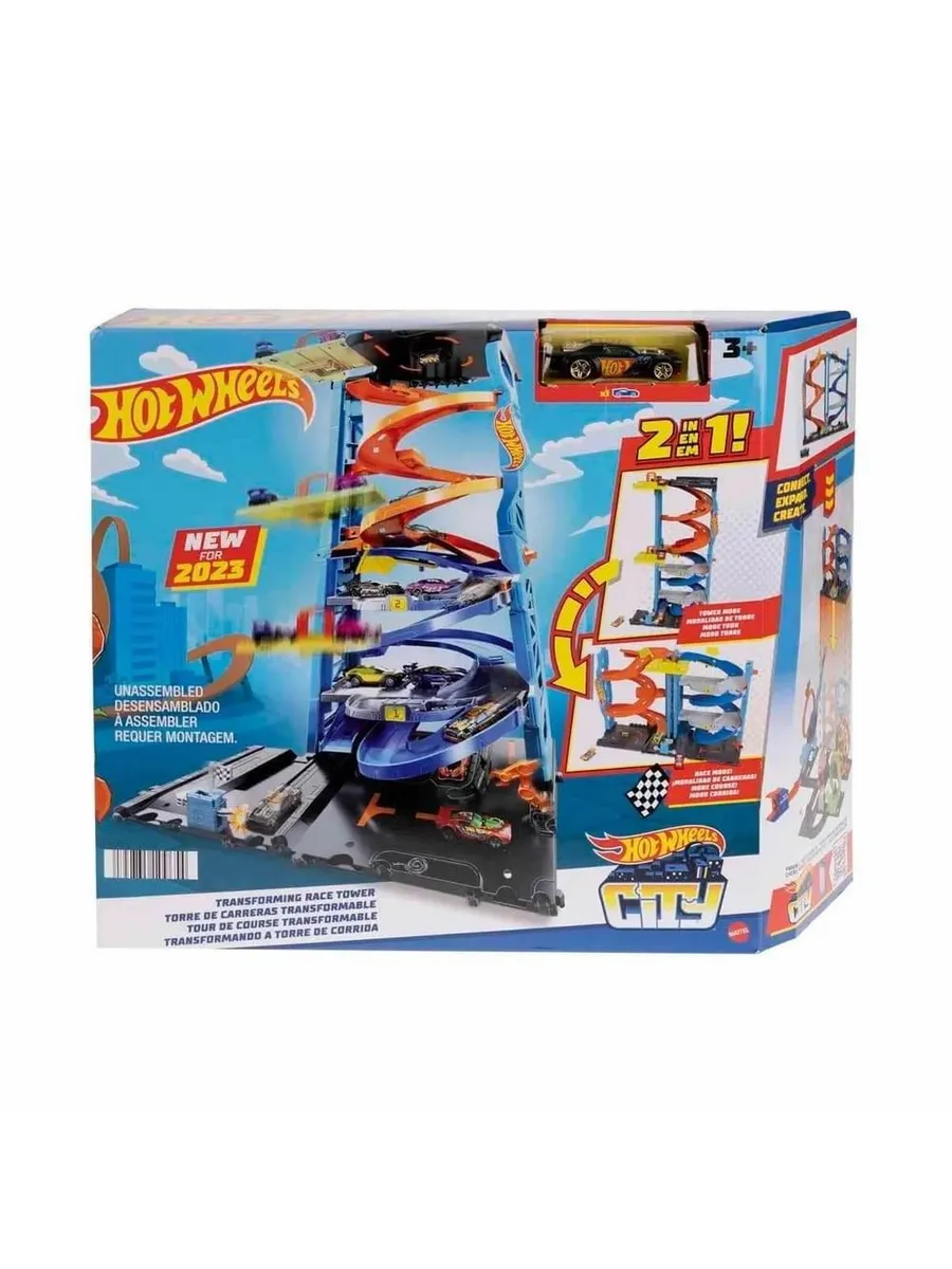 Hot Wheels Игровой набор Захватывающая гоночная башня