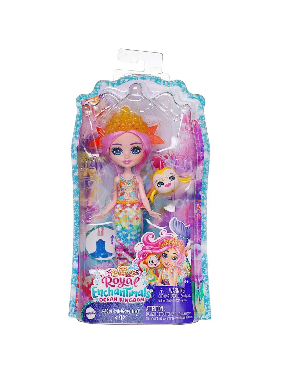 Enchantimals Кукла Рыбка с питомцем
