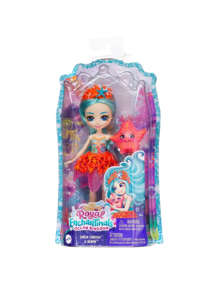 Enchantimals Кукла Морская звезда с питомцем