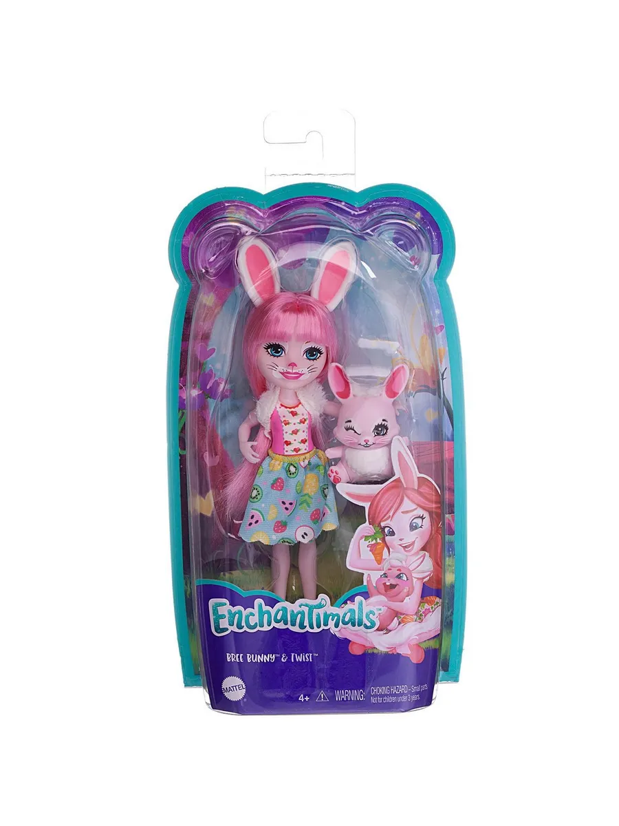 Enchantimals Бри Кроля с питомцем Твист
