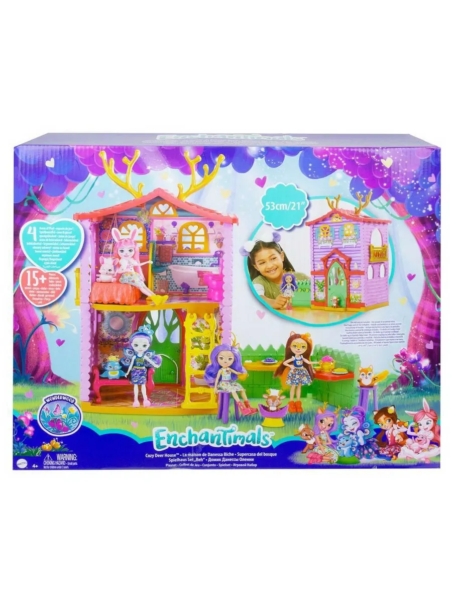 Enchantimals® Домик Данессы Оленни 2.0 - обновленная версия