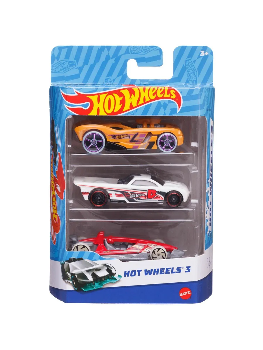 Hot Wheels Набор из 3 машинок №50
