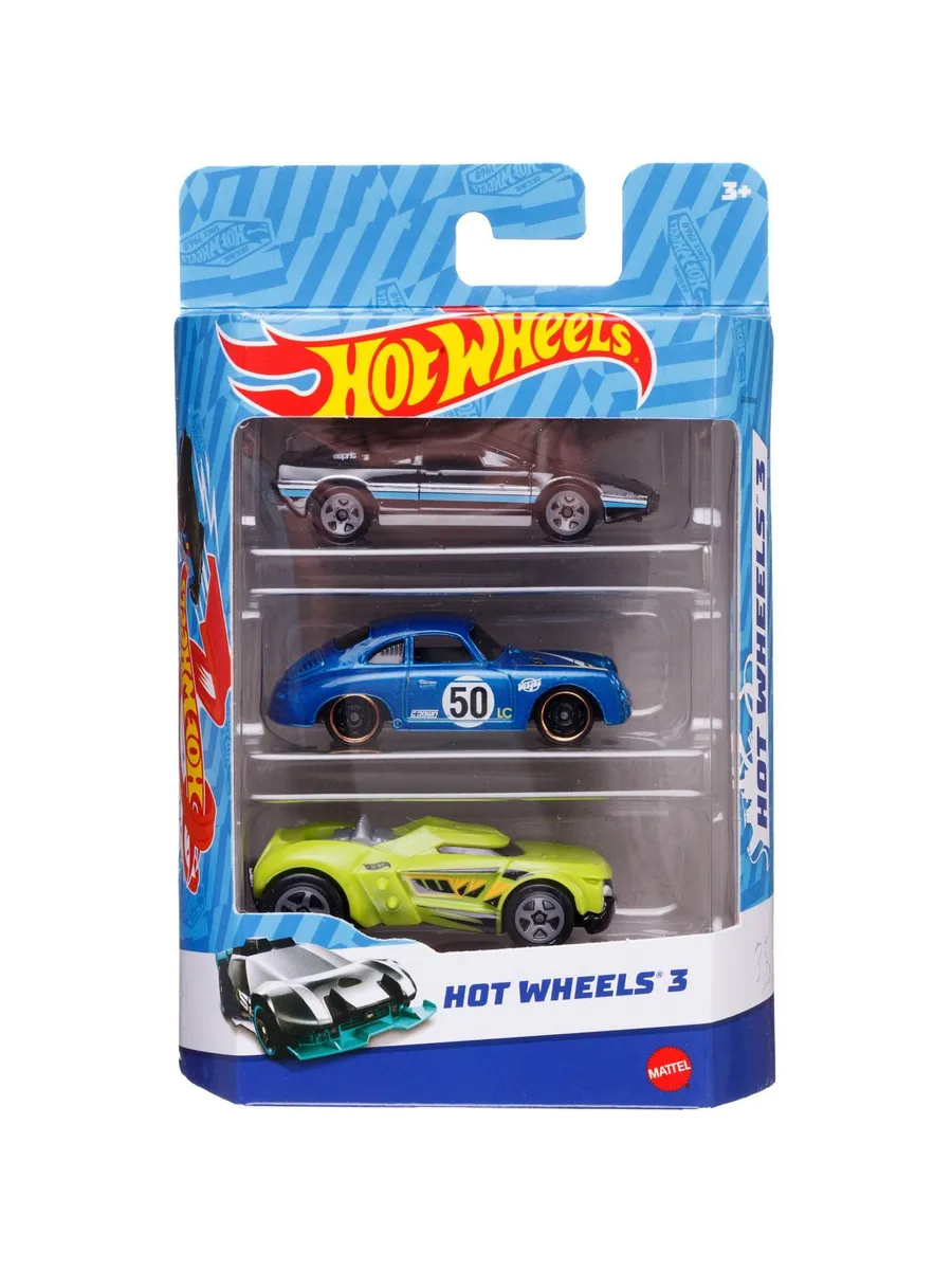 Hot Wheels Набор из 3 машинок №52